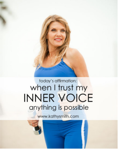 When you trust your inner voice anything is possible