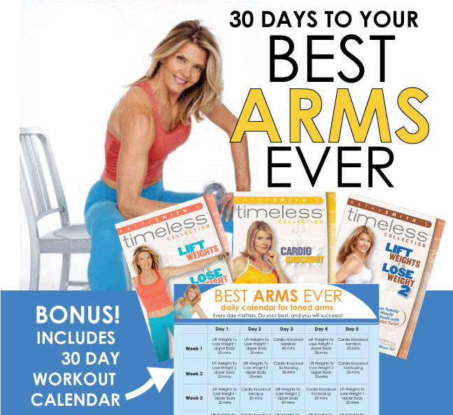 30 Days To Your Best Arms Ever - Kathy Smith Challenge