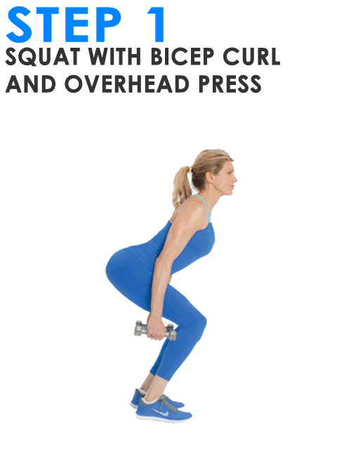 squat-with-bicep-curl-and-overhead-press