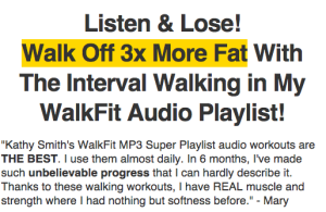 Listen and Lose MP3 Super Playlist Walk Fit
