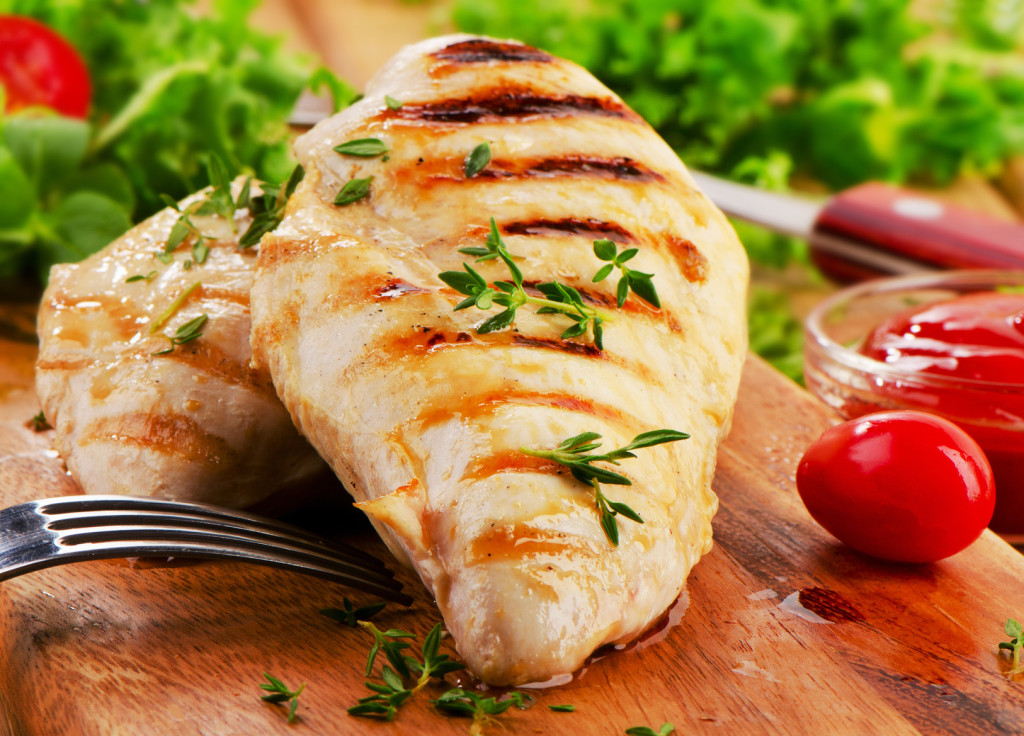 Grilled chicken breast