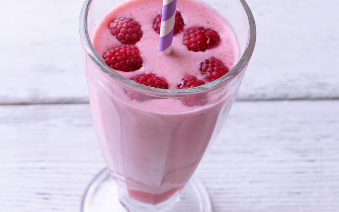 Ruby Red Raspberry Protein Shake