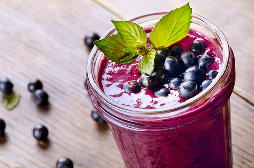 Blueberry Heart Healthy Smoothie