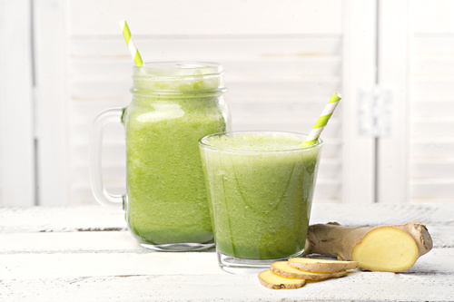 Green Ginger Protein Shake