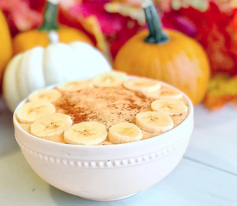 Pumpkin Spice Shake Bowl (With a Secret Ingredient)