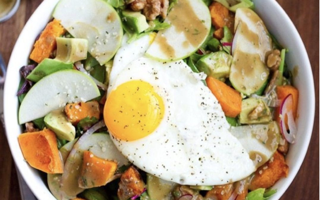 Sunny-Side Up Breakfast Salad