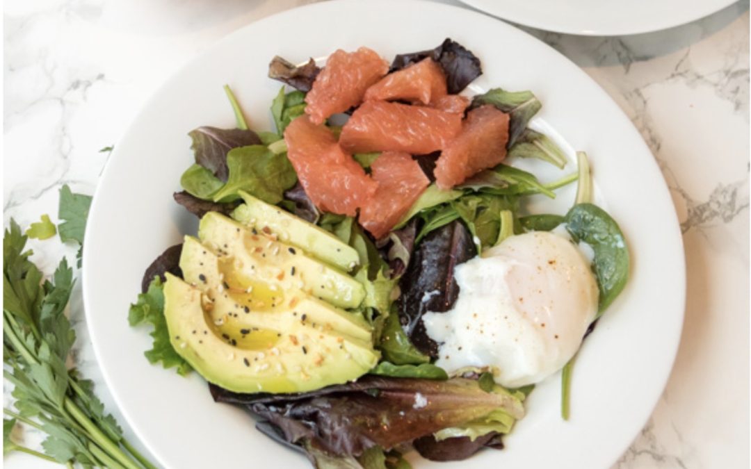 Grapefruit Avocado Breakfast Salad