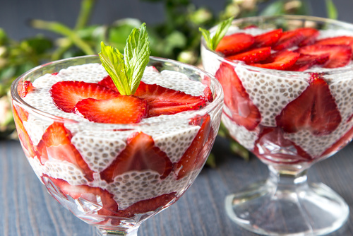 Strawberry Chia Seed Pudding Recipe