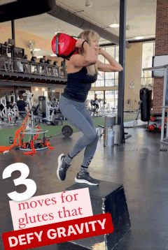 3 Move for Glutes That Defy Gravity