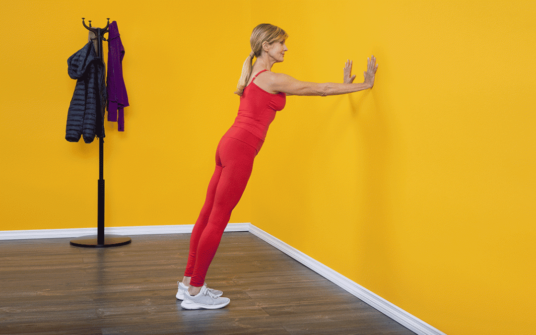 Tricep Extension on a Wall