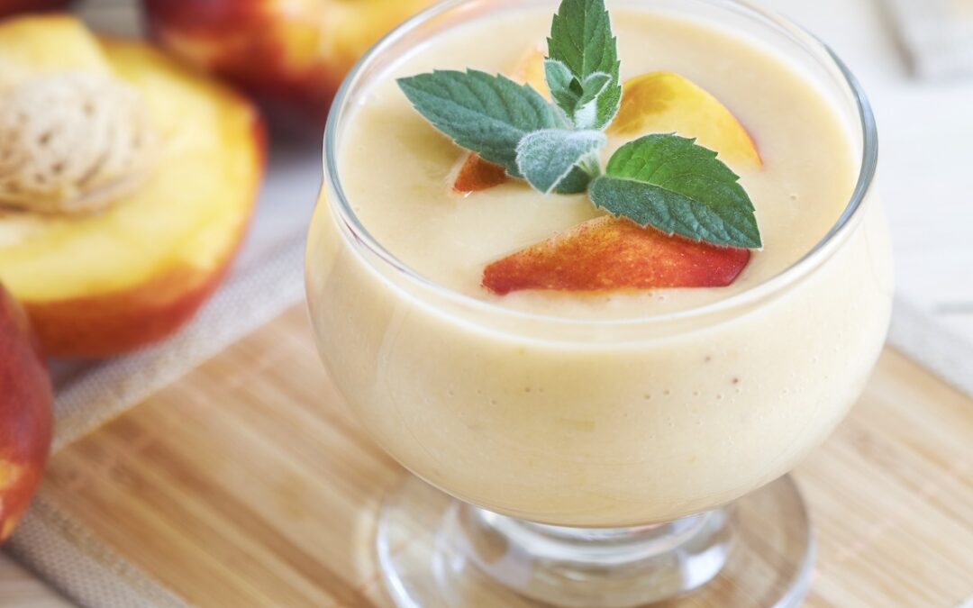 Peaches + Cream Protein Shake