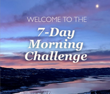 7-Day Morning Challenge