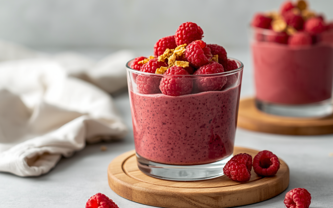 Raspberry Chia Pudding