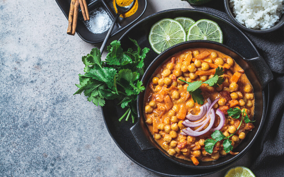 Chickpea or Chicken Tikka Masala